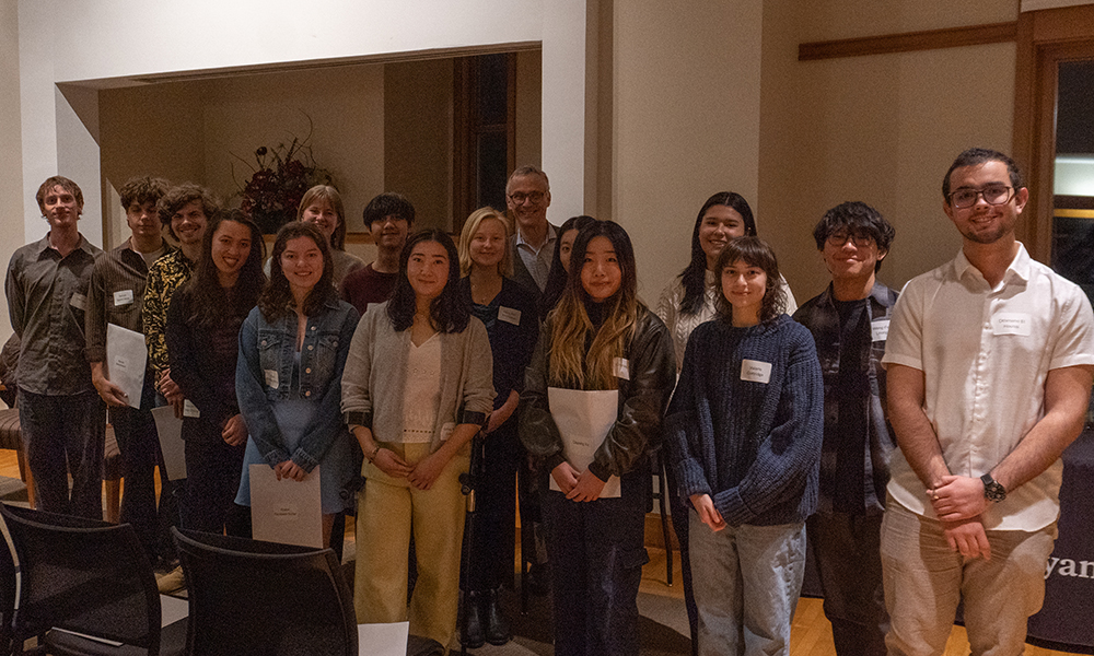 Fifteen Wesleyan Students Joined Phi Beta Kappa